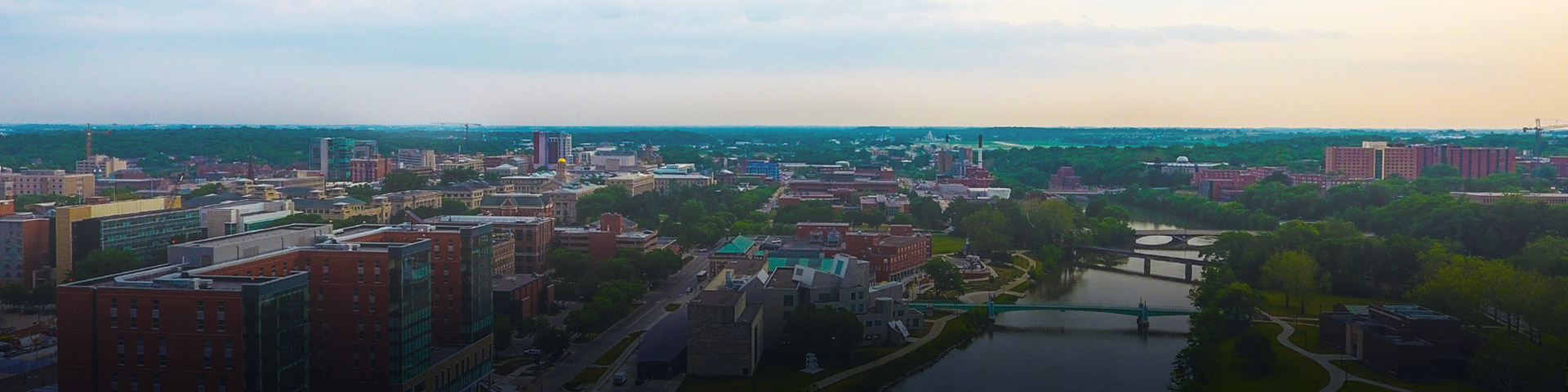 iowa city skyline